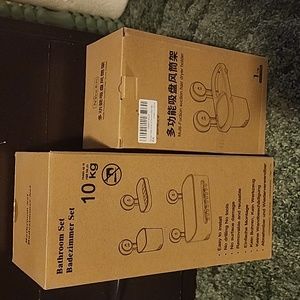 Plastic Bathroom Set